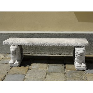 Lion bench