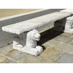 Lion bench