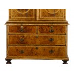 Top-mounted chest of drawers, North German or English, mid 18th century