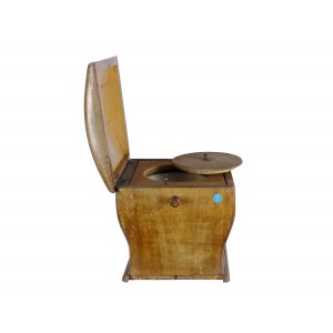 Indoor toilet, Biedermeier, around 1850