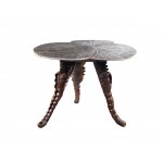Shell-shaped grotto table, Venice, around 1880