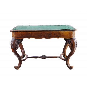 Writing desk, 2 drawers, around 1860/70