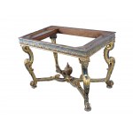Highly elegant console table in the style of the period around 1740/50, around 1880