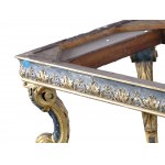 Highly elegant console table in the style of the period around 1740/50, around 1880