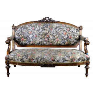 Courtly bench, around 1870