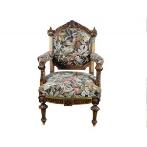 Courtly armchair, around 1870