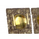 Pair of wall appliqués