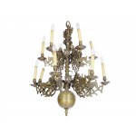 Polish chandelier, 12 flames, 19th century