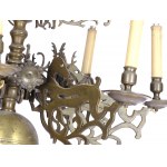 Polish chandelier, 12 flames, 19th century