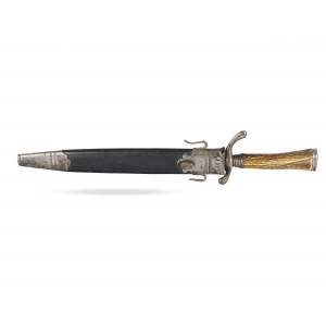 Hunting knife, German, 19th century