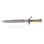 Hunting knife, German, 19th century
