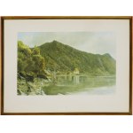14 selected landscape motifs after watercolours by Jakob and Rudolf von Alt