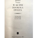 Verne J. - W 80 dni dookoła świata - Warszawa 1961 [ Ilustracje W. Majchrzak]