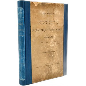 Bukowiecka Z. - Historia o Janku Górniku - Warszawa 1896 [ z ilustracjami Władysława Jasieńskiego ]