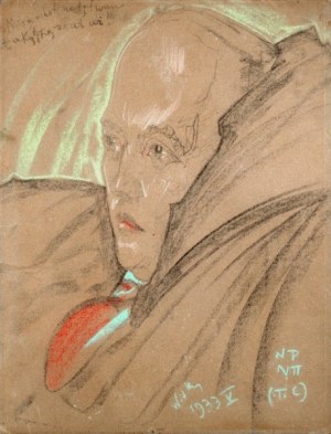 Stanisław Ignacy Witkiewicz, Portret pianisty Goreckiego, 1933