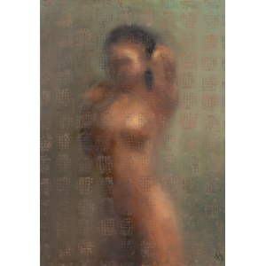 Jagoda Szymanska, Nude behind glass III, 2013