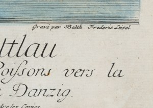 Balthasar Friedrich Leizel (1727 - 1802), Widok na Mołtawę (Prospect der Mottlau), 1780