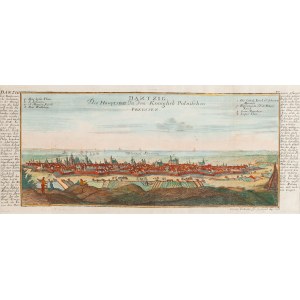 Gabriel Bodenehr (1664 Augsburg - 1758 Augsburg), Gdańsk (Dantzig, die Hauptstatt in dem Koniglich Polnischen Preussen), około 1721
