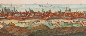 Gabriel Bodenehr (1664 Augsburg - 1758 Augsburg), Gdańsk (Dantzig, die Hauptstatt in dem Koniglich Polnischen Preussen), około 1721