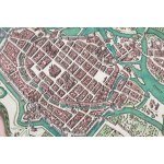 Matthäus Seutter (1678 Augsburg - 1757 Augsburg), Map of Breslau (Wratislavia Antiquissima et Celeberrima Ducat), 1735