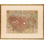 Frans Hogenberg, Georg Braun, Wratislavia - axonometric plan of the city, ca. 1590