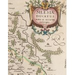 Joahannes Janssonius (1588 Arnhem - 1664 Amsterdam), Map of Silesia (Silesia Ducatus nova et accurata descriptio), ca. 1650