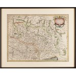 Joahannes Janssonius (1588 Arnhem - 1664 Amsterdam), Map of Silesia (Silesia Ducatus nova et accurata descriptio), ca. 1650