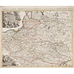 Jaime Carlos Nieto, Map of the Lands of the Republic (Estats de la Couronne de Pologne), 1696