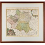 Tobias Mayer (1723 - 1762 ), Mappa Geographica Regni Poloniae, 1750