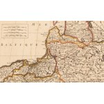 Peter Schenk (1660 - 1719), Mapa Polski (Estats de Pologne subdivises suivant Lestendue des Palatinats), około 1700