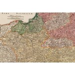 Johann Baptist Homann (1663 - 1724 ), Map of the Lands of the Republic (Regni Poloniae Magnique Ducatus Lithuaniae), after 1729