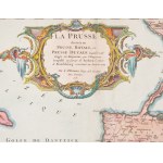 Robert de Vaugondy (1688 - 1766 ), Map of Royal and Ducal Prussia, 1757