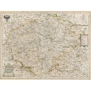 Joahannes Janssonius (1588 Arnhem - 1664 Amsterdam), Bohemia, 1666