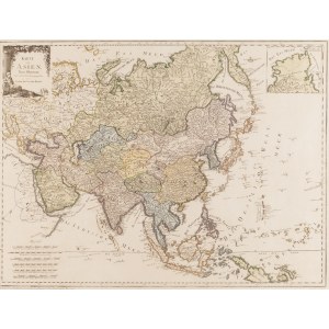 Franz Anton Schraembl (1751 - 1803), Map of Asia, 1796
