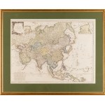 Franz Anton Schraembl (1751 - 1803), Map of Asia, 1796