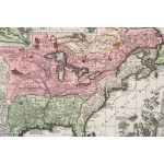 Matthäus Seutter (1678 Augsburg - 1757 Augsburg), Map of North America, ca. 1740