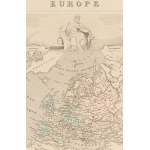 Victor Levasseur (1795 - 1862), Europe (Ancien Continent) , 1854