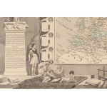 Victor Levasseur (1795 - 1862), Europe (Ancien Continent) , 1854