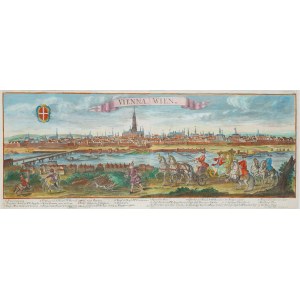 Johann Christoph Hafner (1668 - 1754), Widok Wiednia