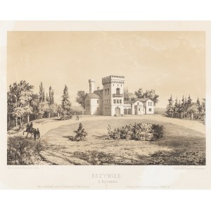 Napoleon Orda (1807 Worocewicze k. Pińska - 1883 Warszawa), Pałac w Krzywcu, 1875