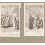 Daniel Mikołaj Chodowiecki (1726 Gdańsk - 1801 Berlin), Ilusracje do Wesołych kumoszek z Windsoru W. Shakespeare`a (11 grafik), 1786