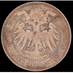 Austria. Medal Third German Shooting Festival 1868 Vienna Silver