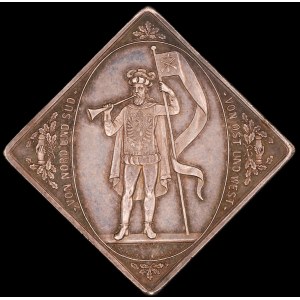 Germany. Leipzig Klippe Medal 1884 Shooting Festival Silver
