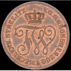 Germany. Mecklenburg Strelitz 5 Pfennig 1872 B