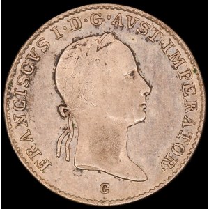 Czech Republic. 3 Kreuzer 1833 C Prague Silver