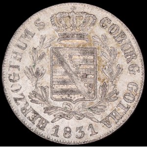 Germany. Saxe Coburg and Gotha 3 Kreuzer 1831 Silver