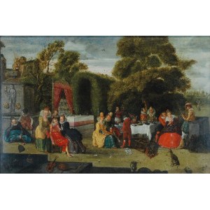 David (I)VINCKBOONS (1576-1629), Frywolna zabawa w parku