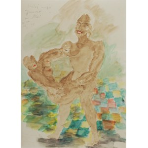 Maja BEREZOWSKA (1898-1978), Król Indii tańczy ze świątynną tancerką, ok. 1975
