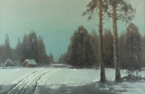 Wiktor KORECKI (1890-1980), Nokturn zimowy, ok. 1970