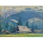 Ludwik de LAVEAUX (1891-1969), Pejzaż górski, 1921